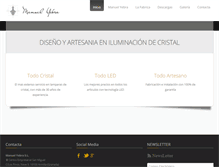Tablet Screenshot of manuel-yebra.com